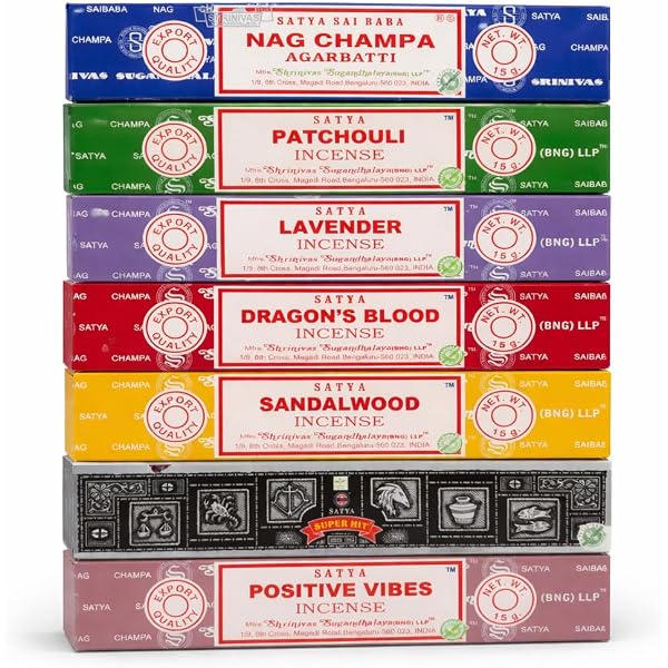 Présentoir encens Satya Sauge Blanche 42 paquets de 15gr - Satya Nag