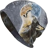 GVGOAGL Beanie for Women Men, Warm Stretch Knitted Beanies Hat Casual Slouchy Cap Cancer Headwear Gifts