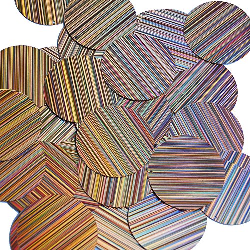 Peach Pink Sequin Round 1.5 inch City Lights Reflective Couture Loose Paillettes Made in USA.