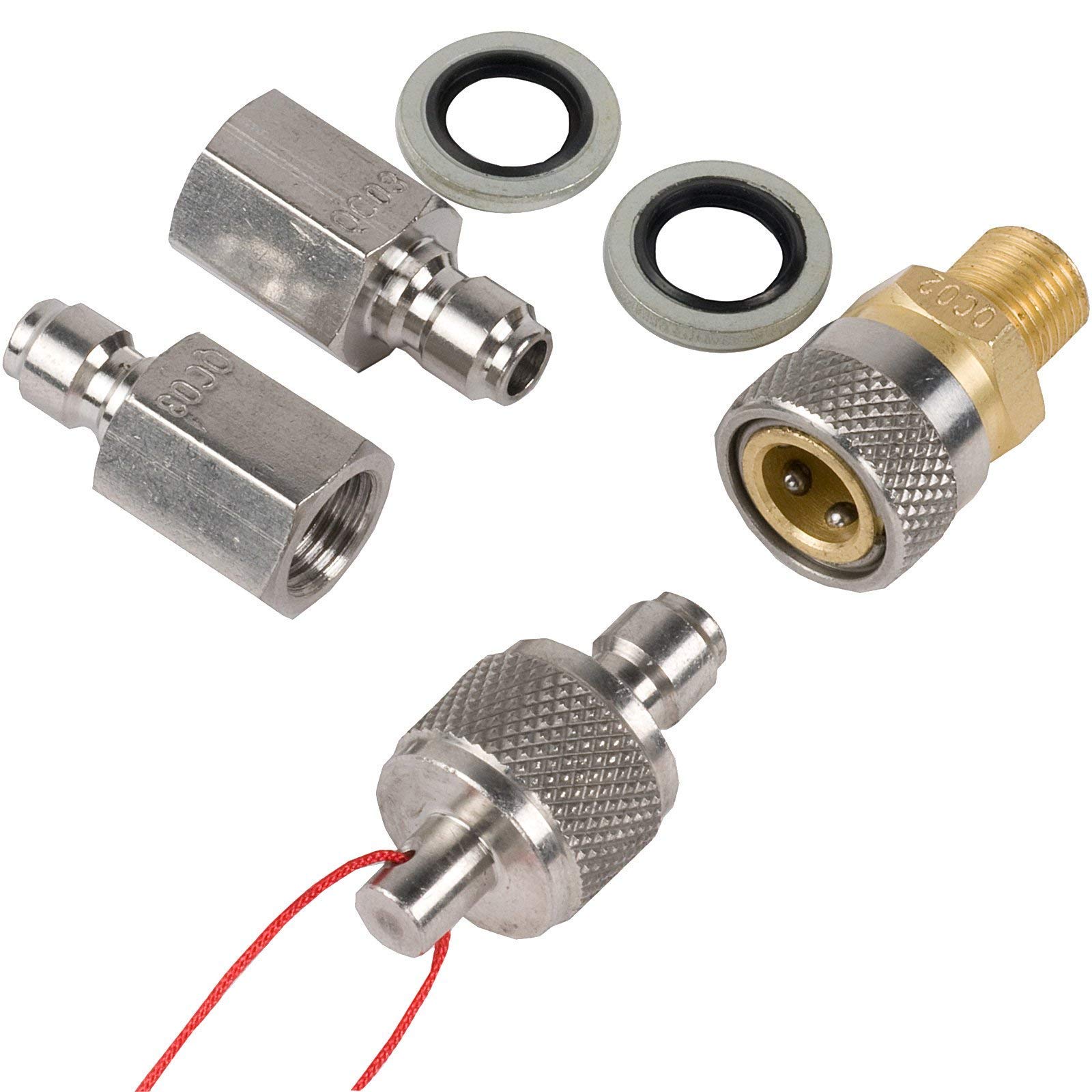 Best Fittings Quick Coupler Sockets Coupler Starter Kit Complete Kit For Airguns Air Rifles
