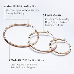 M MOOHAM Rose Gold Hoop