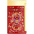 S.T. Dupont Maxijet Dragon Burgundy Golden 020176