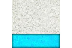 Oun Nana 400pcs Glow in The Dark Rocks for Outdoor Garden & Aquarium – White Luminous Stones for Landscaping, Pathway, Patio, Driveway, Walkway, Fish Tank, Plant Pots