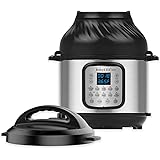 Instant Pot Duo Crisp 11-in-1 Air Fryer and Electric Pressure Cooker Combo with Multicooker Lids that Air Fries, Steams, Slow