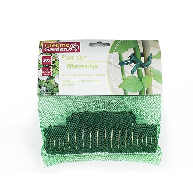 JYCRA Pinzas de resorte para plantas y vid, reutilizables, para ...