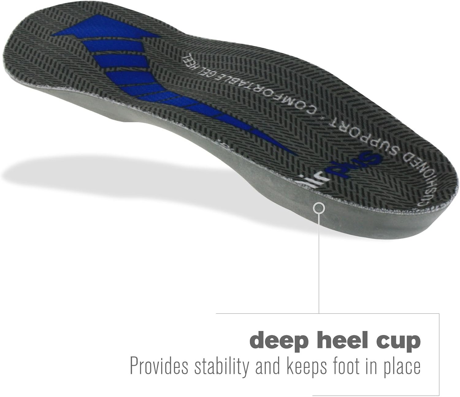Airplus Plantar Fasciitis Orthotic Shoe Insole for Extra Cushioning and Pain Relief, Men's, Size 7-12: Shoes