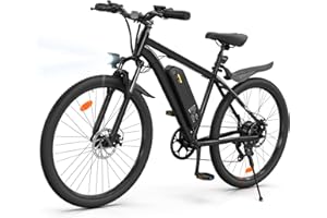 AYOLNY Electric Bike for Adults 750W Peak, 26" Mountain E-Bike, 55 Miles + 20MPH Adult Electric Bicycles for Road Sand Mountain (Ebike, Black)