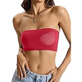 EasyGala Womens Padded Double Lined Tank Top Bandeau Strapless Tube Tops Crop Backless Shirts Sexy Going Out Tops 2026