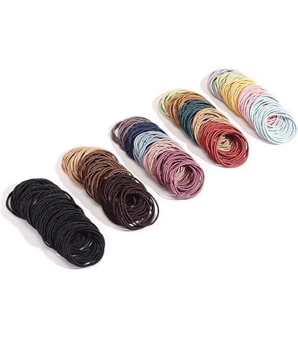 Amazon.com : Canlierr 500 Pcs Hair Ties Bulk for Thick Non  display picture 1