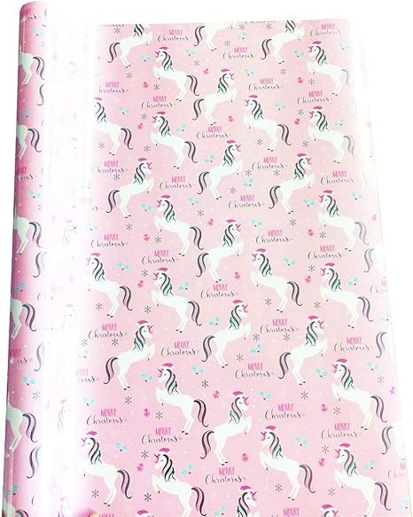 girly christmas wrapping paper