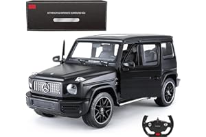 Kids Republic 1/14 Scale RC Car - Licensed Mercedes-Benz AMG G63 Remote Control Toy Car for Kids and Adults with Open Doors a