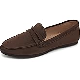 UBFEN Womens Penny Loafers Comfortable Lightweight Walking Flats Slip On Spring Fall Shoes for Work and Leisure