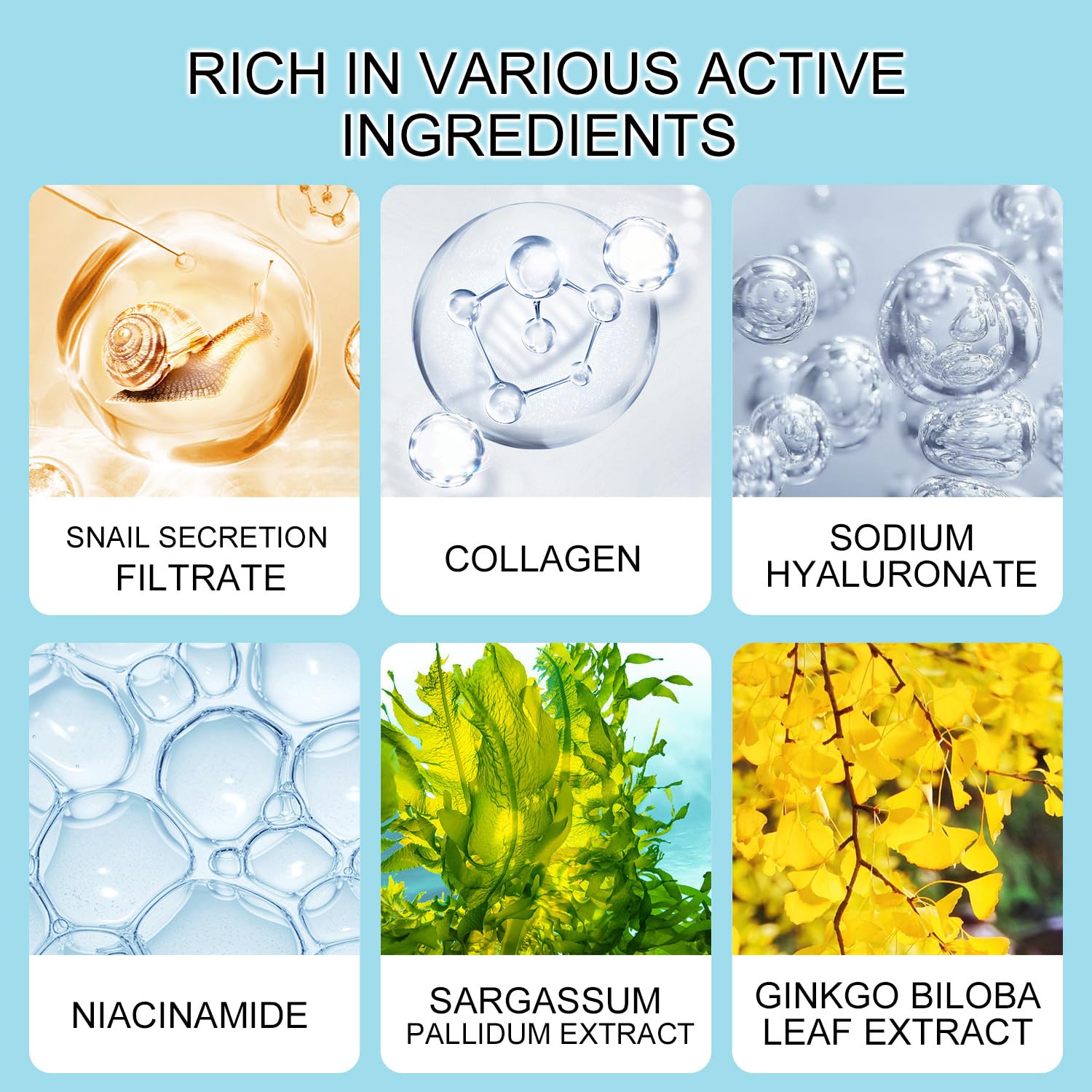 ROUSE Snail Extract Collagen Under Eye Patches with Hyaluronic Acid Anti-Aging Eye Mask Under Eye Bags Dark Circle Removal Moisturizing Repairing Friming Eye Gel Treatment Mask-60pcs