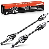 A-Premium Pair (2) Front CV Axle Shaft Assembly Compatible with Toyota Corolla 2009-2018, Matrix 2003-2013 & Pontiac Vibe 2003-2010, L4 1.8L, Driver and Passenger Side
