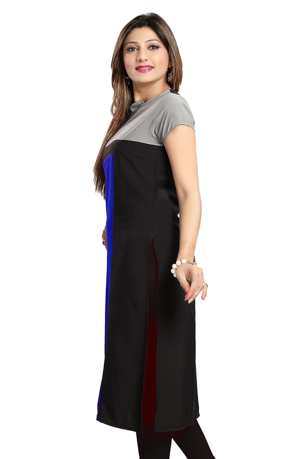 alc creation women's faux crepe kurta