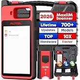 Autel MaxiIM KM100 (X) Scanner, 2026 Same KM100 KM100E Lite of IM508S PRO | Lifetime Free Updates, OBD-Learn on 95% Car, Car Diagnostic Scan Tool, Wireless Auto Tool, Auto VIN, 2+64GB, 5.5in 1280x720