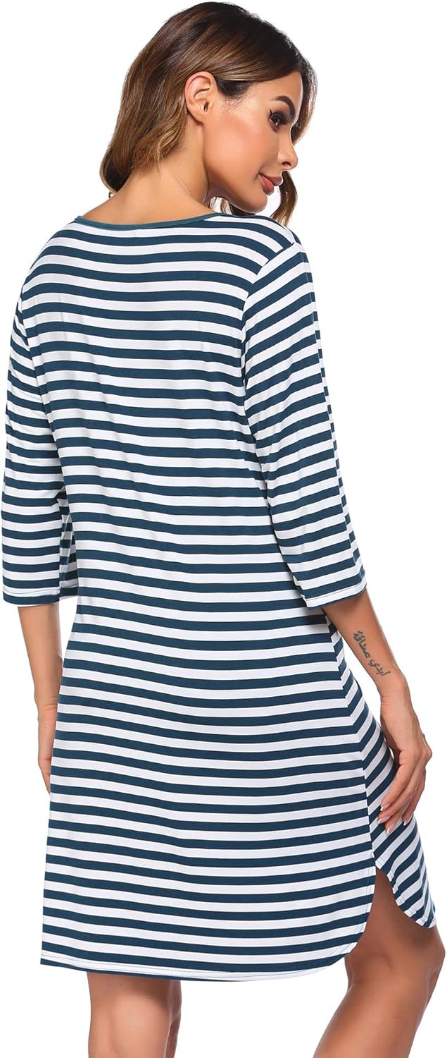 Ekouaer Women Delivery/Labor/Nursing Nightgown Hospital Maternity Gown/Birthing Sleepwear/Nightshirt Breastfeeding S-XXL at  Women’s Clothing store