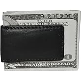LB LEATHERBOSS Men's New Leather Strong Magnetic Money Clip