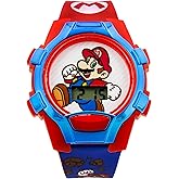 Accutime Super Mario Brothers Mario Kids Digital Watch