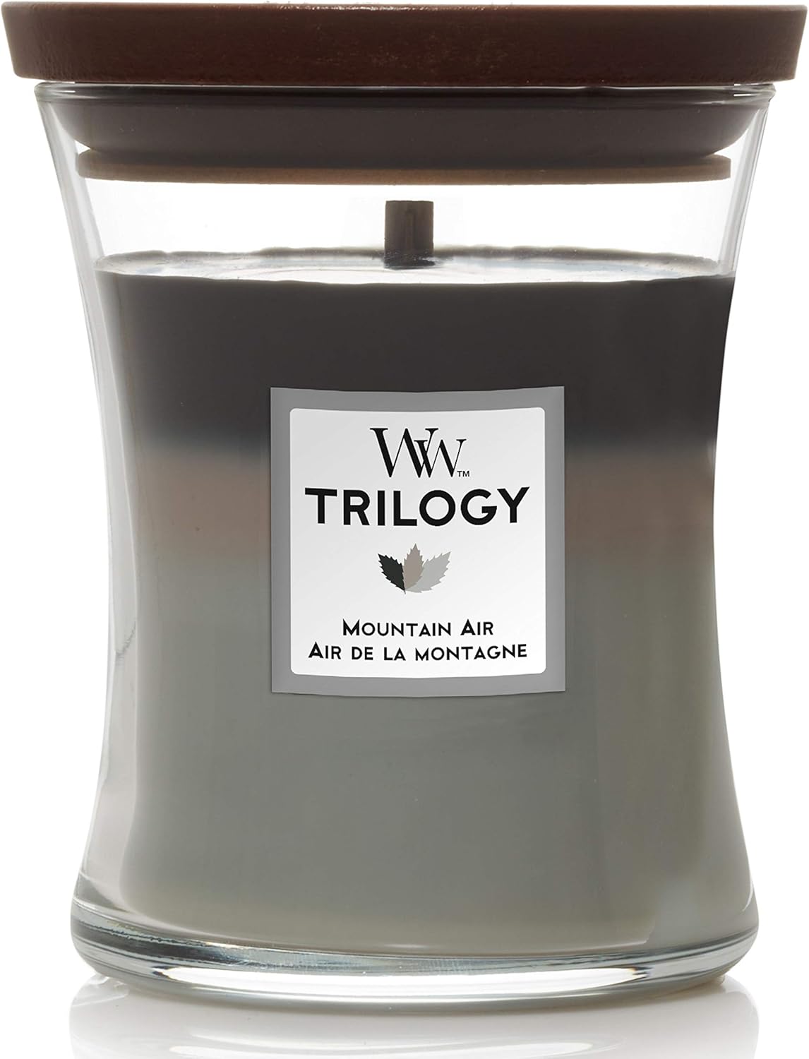 WoodWick Medium Hourglass Trilogy Scented Candle with Crackling Wick