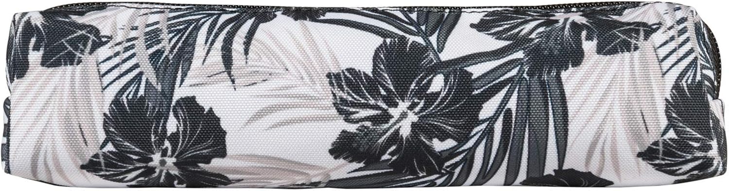 Pencil Bag Pencil case mini Fashion peppers Flowers 26405, Black/White, 21 x 6 x 4 cm - Image 3