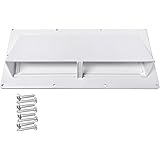 Camp'N RV Exhaust Vent Cover - RV Range Hood Vent / RV Range Hood Cover (White)