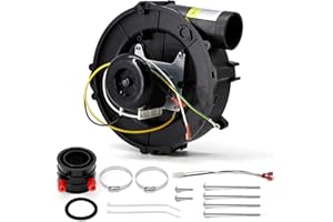 Hipoilk Furnace Draft Inducer Blower Motor Assembly Replaces Goodman 0171M00001S, 22307501, Jakel J238-150-15293, Rotom FB-RFB501, Goodman Furnace Parts