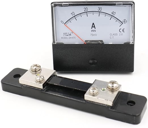 Heschen Rechteck-Panel montiert Stromzähler Amperemeter Tester DH-670