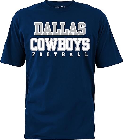 Dallas Cowboys NFL Mens Dallas CowboysT-Shirt, Navy, 3X, Sports Apparel - Amazon Canada