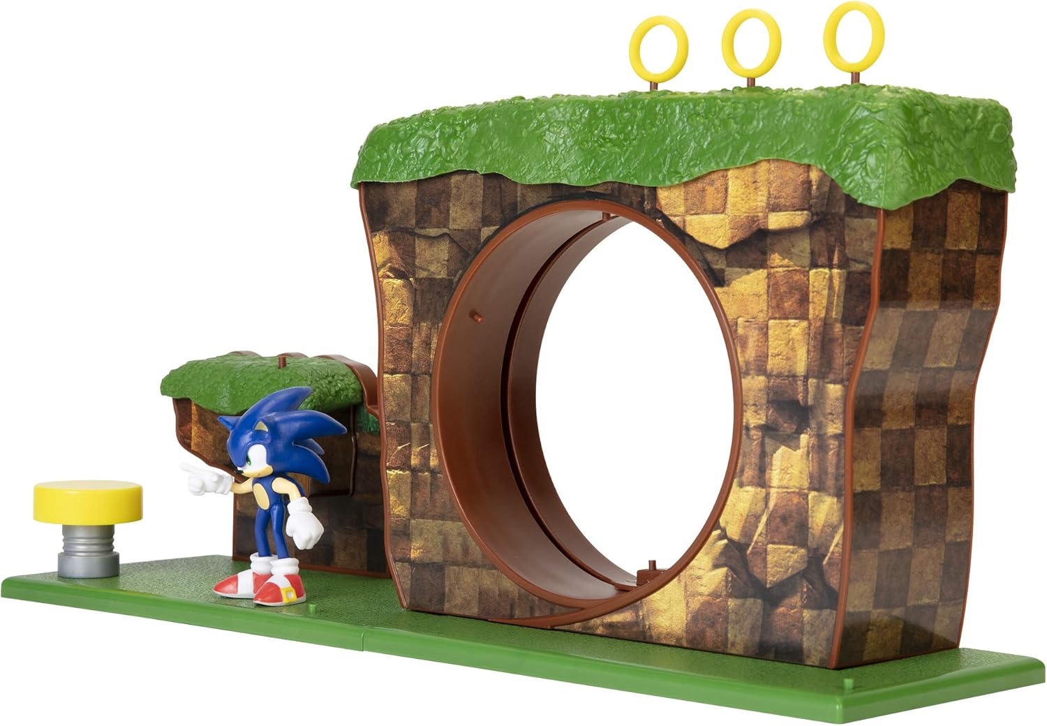 Sonic The Hedgehog Green Hill Zone Playset with 2.5” / 6cm Sonic Action Figure - Image 5