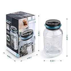 Large Piggy Bank for Boys Adults, Vcertcpl Digital