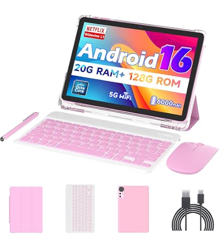 Android 16 タブレット 10インチ Wi-Fi 20GB+128GB Amazon.co.jp
