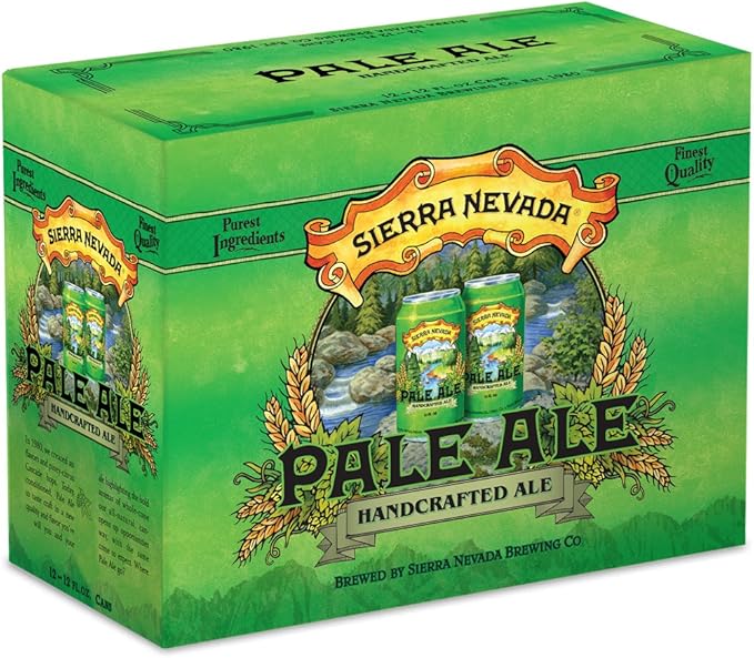 Sierra Nevada Pale Ale Beer Cans, 12 x 355 ml Amazon.co.uk Grocery