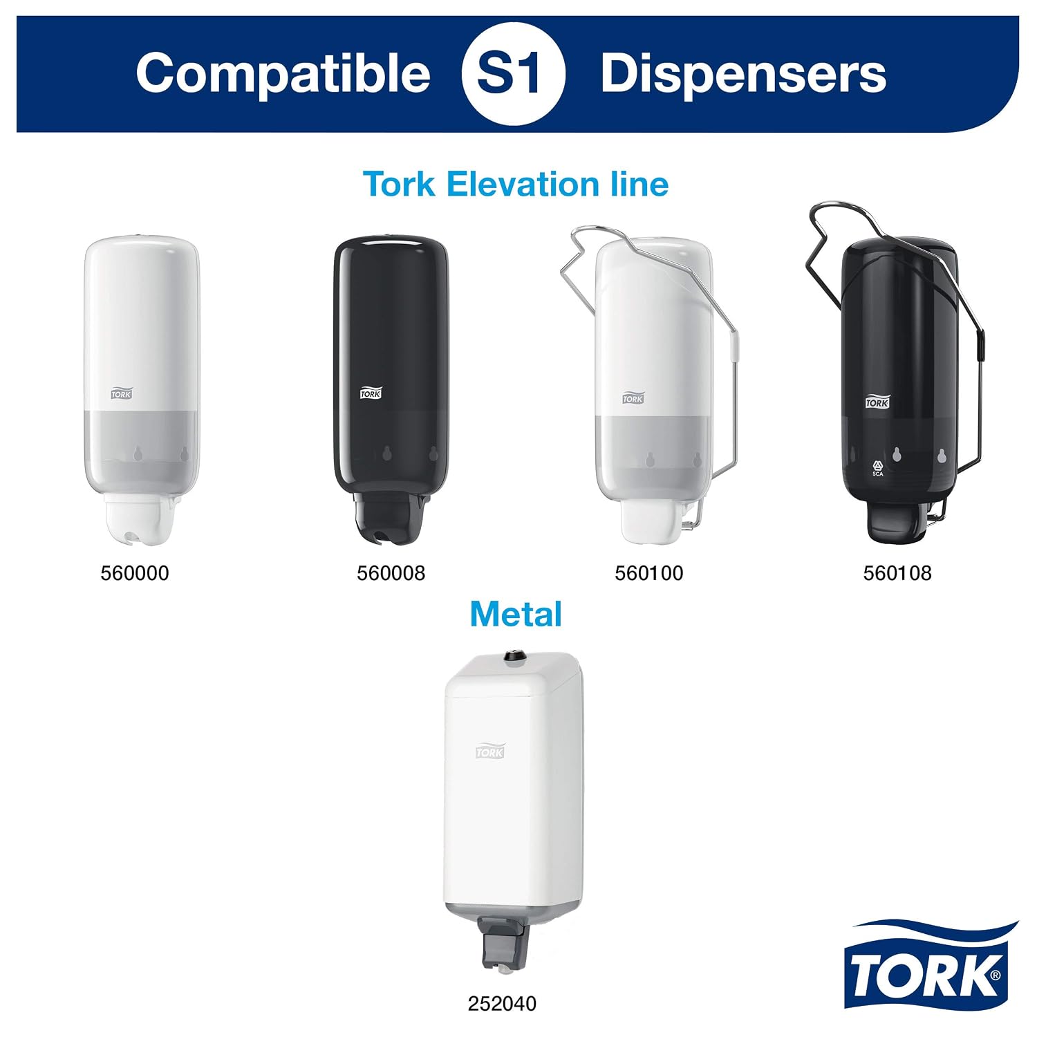 Tork Sensitive Liquid Soap S1, Dermatologically Tested, 1 x 1000ml, 420701, White, 1 l (Pack of 1) - Image 5