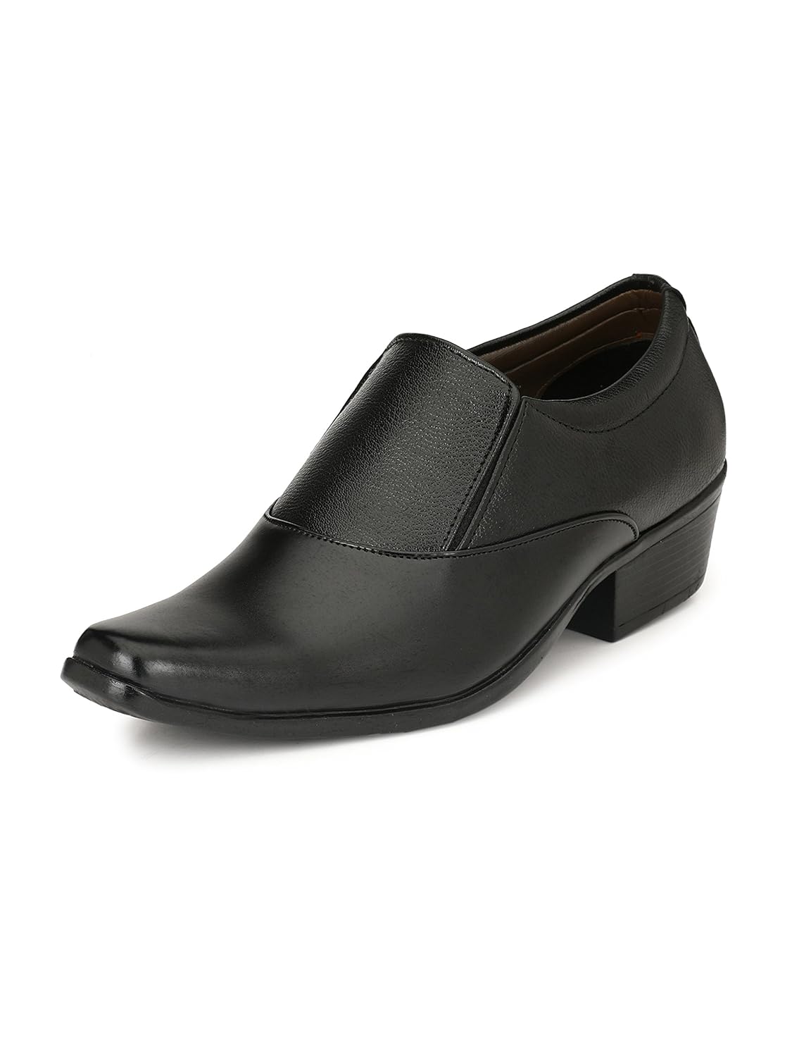 sir corbett men's synthetic qban heel formal shoes