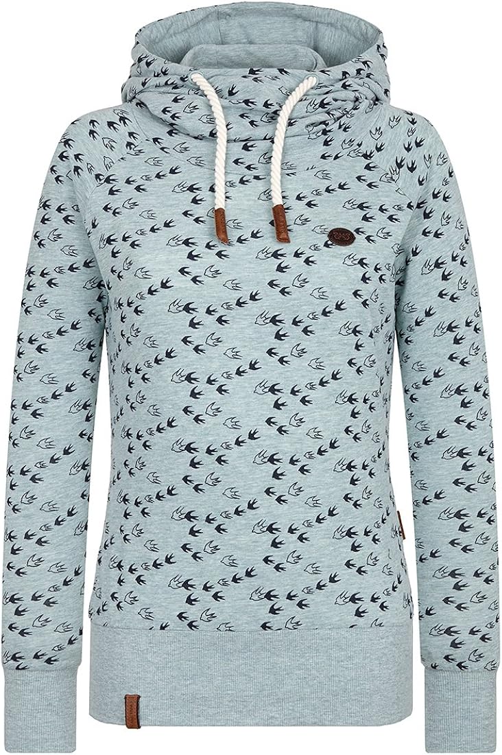 Naketano Damen Kapuzenpullover Mandy Will Vogel N Hoodie Amazon De Bekleidung