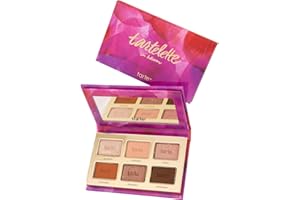 tarte tartelette in bloom mini Amazonian clay palette – Eyeshadow Palette with Shimmer & Matte Neutral Bronze Shades, Longwear Pigment, Blendable Lightweight Formula, Cruelty Free