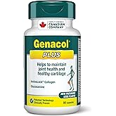 Genacol Plus – Glucosamine and Collagen Supplement with Ultra-Hydrolyzed Collagen Peptides, Eases Joint Pain, Maintains and P