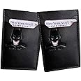 CoolKick Leather Hero ID Wallet for Men and Woman - Stylish Superhero Design, Durable Bifold Wallet with Multiple Card Slots, Cash Compartment, and Iconic Logo - Gift for All