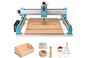 Genmitsu CNC Machine 4040-PRO for Wood Acrylic MDF Nylon Carving Cutting, GRBL Control, 3 Axis CNC Router Machine, Working Ar