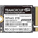 TEAMGROUP MP44S SSD 2TB SLC Cache Gen 4x4 M.2 2230 PCIe 4.0 NVMe Steam Deck ASUS ROG Ally Mini PCs R/W Speed up to 5000/3500 MB/s TM5FF3002T0C101