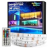 DAYBETTER Waterproof Led Lights for Bedroom, 32.8ft
