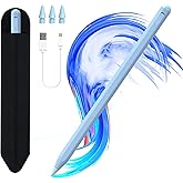 Stylus Pen for iPad11&10thGen,14Mins Faster Charge, with Pencil Holder,Palm Rejection, Tilt Sensitivity, for iPad Air11&13-inch(M3/M2), iPad Pro 11&13-inch (M4),iPad 6-11th,iPad Pro 11/12.9 inch