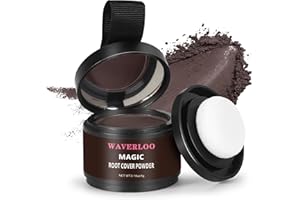 GENERIC Waverloo Magic Root Cover Up Instantly Conceals High Forehead & Hair Loss - Sweat & Waterproof Root Touch Up Hair Powder for Women & Men (Dark Brown, 4g)
