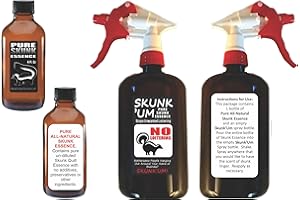 PredatorPee Skunk'Um Skunk Scent Spray - Stop Unwanted Loitering and Unwanted Guests