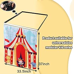 Ordicoeur Circus Kids Play Panel for Kids Modular