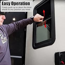 806621 RV Window for Entry Doors With Low-profile