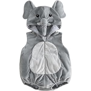 BemeyourBBs Unisex Baby Boy Girl Halloween Costume Animal Hooded Rompers | Newbron Infant Baby Halloween Outfit, Baby Animal