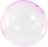 Wubble Super Bubble Ball Pink 80cm Inflates with Pump Not Included view 2