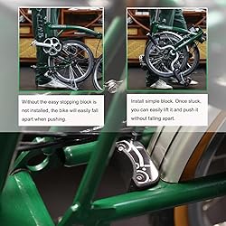 DJCRAWLER Easy Stopping Block for Brompton A Line
